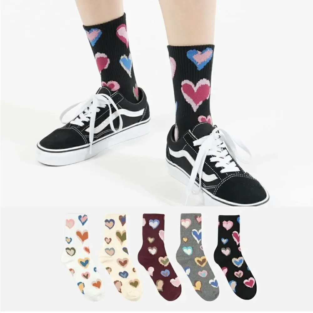 Heart Sock Set 🌸